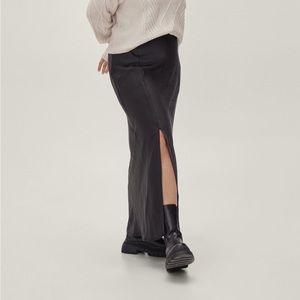 Nasty Gal Satin Skirt